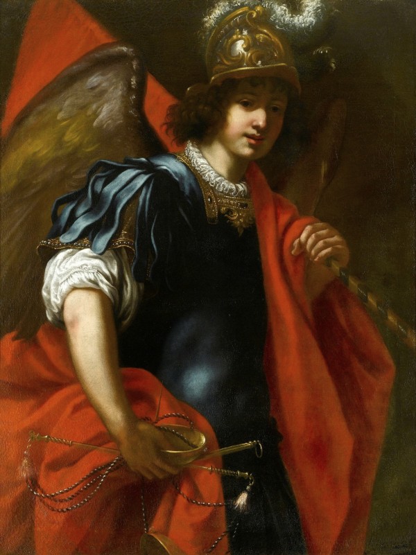 The Archangel Michael by Jacopo Vignali